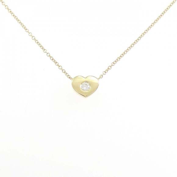 Tiffany & Co. Jewelry - TIFFANY Gold Diamond Heart Necklace